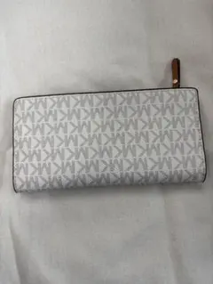 Michael Kors 長財布 グレー ロゴ