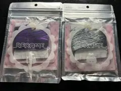 DECOME キラキラシールエクステ 2色セット