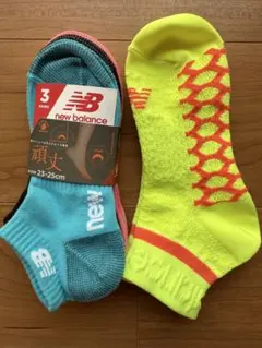 New Balance ソックス 4足セット 23-25cm
