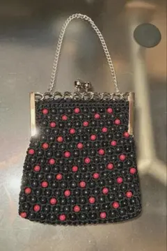 ヴィンテージ編み込みパーティーBAG お呼ばれ　和装着物　結婚式　パーティーにも