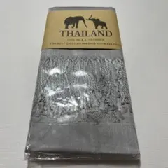 タイ100%シルク＆カシミアストール新品未使用未開封