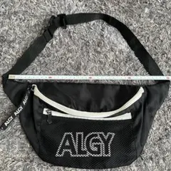 ALGY 女の子　ウエストポーチ　バッグ　鞄　黒
