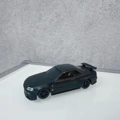 スカイライン GT-R ミニカー マットブラック ミニカー