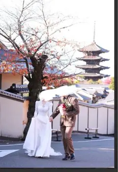 ウェディングドレス ホワイト Aライン