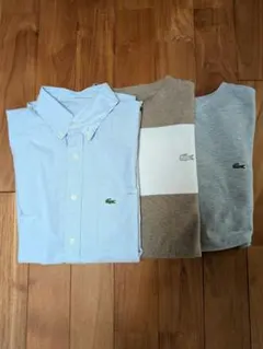 LACOSTE ポロシャツ 3枚セット