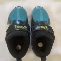 ASICS アシックス キッズスニーカー 青/黒/黄 16.0