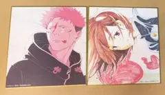 呪術廻戦 アニメーション 呪術廻戦展 虎杖悠仁 釘崎野薔薇　ミニ色紙 渋谷事変