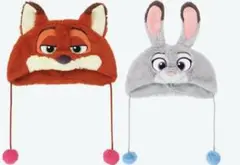 ズートピア　ジュディ　ニック　ファンキャップ　ディズニー　2個セット