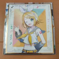 プロセカ　ラッキーくじ 鏡音リン　ミニ色紙