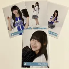 日向坂46 宮地すみれ「横浜DeNAベイスターズユニフォーム」4種コンプ5