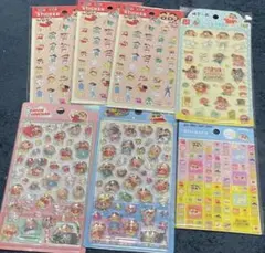 クレヨンしんちゃん シール 7シートセット