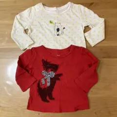 ベビーギャップ 80 ロンT 薄手 セット