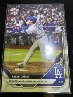Topps Now 大谷翔平 54号 自己最多タイ