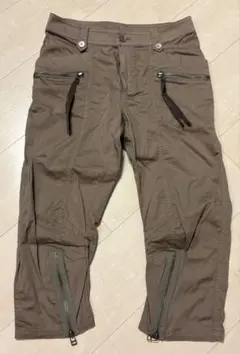 Dw2R カーゴパンツ ジッパーポケット付き