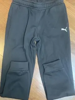 【美品】PUMA ブラック ジャージパンツ
