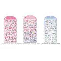 正規品 サンリオ コットンパフィーシール