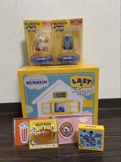 パペットスンスン　Happyくじ　ラスト賞　A賞　クロック