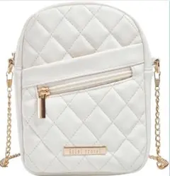 Ｋ694　【新品・未使用】オシャレ　ホワイト ショルダーバッグ