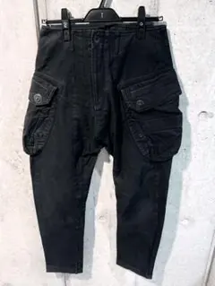 JULIUS ガスマスクカーゴパンツ ブラックのサムネイル