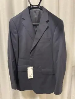 UNIQLO ユニクロ ネイビー ストレッチウールジャケット、パンツ 新品