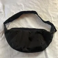 ブラック ボディバッグ ウエストポーチ