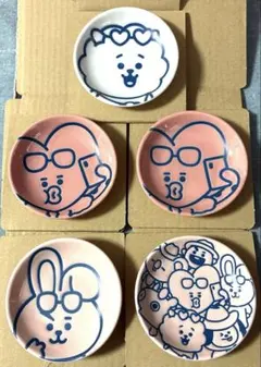 ★しーちゃん様専用★BT21味わいまめざら5枚セット