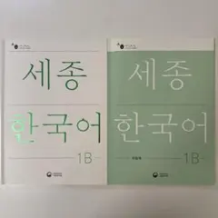 世宗韓国語 1B テキスト・ワークブックセット