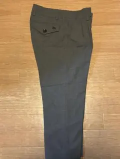 [美品]バーバリーブルーレーベル BURBERRY スラックス　グレー　セール