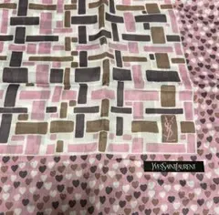 イヴ・サンローランYves Saint Laurent 大判ハンカチ