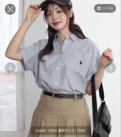 U.S. POLO ASSN.別注ハーフスリーブシャツのサムネイル