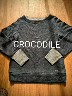 CROCODILE セーター紺色 L