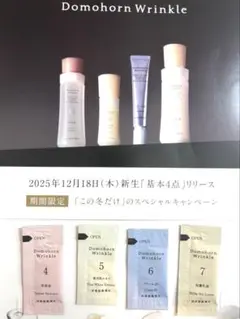 ドモホルンリンクル ✨リニューアル品　トライアルセット　 試供品
