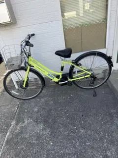 【ブリヂストン】26インチ 蛍光イエロー 電動アシスト自転車 シティタイプ ブリヂストン】26インチ 蛍光イエロー 電動アシスト自転車 シティタイプ