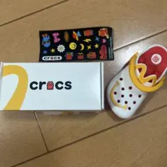 韓国　マクドナルド　クロックス　4個セット　キーリング 韓国マクドナルド限定】ハッピーセットCrocs（クロックス