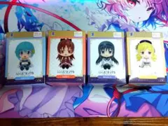 魔法少女まどか☆マギカ ぺたっとおすわりフィギュア　4種セット