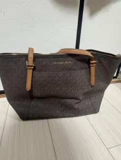 MICHAEL KORS ブラウン トートバッグ