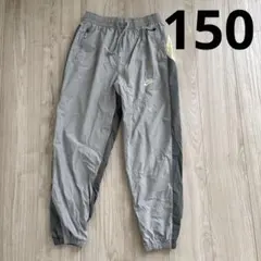 NIKEナイキ ＊ジャージパンツ ナイロンパンツ　バックロゴ　グレー×イエロー