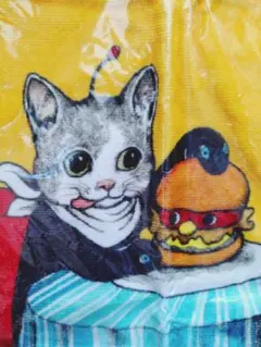 ヒグチユウコ ボリス雑貨店 モスバーガー タオル ハンカチ