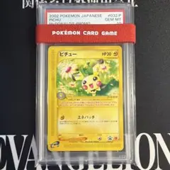 【PSA10】ピチュー カードeプロモカード 032/P マクドナルド