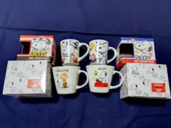 スヌーピー マグカップ 4個セット ブランケットつき
