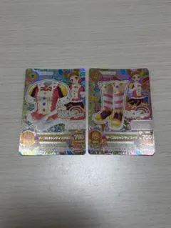 アイカツ マーブルキャンディブラウス＆ブーツ カード 有栖川おとめ