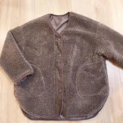 インザグルーヴ　ボア オーバーブルゾン M L