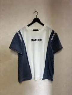 GORGE ホワイトデニムTシャツ