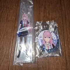 巡音ルカ セガラッキーくじ アクリルスタンド&缶バッチ