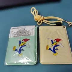 USJ ユニバーサルスタジオ　ウッディ・ウッドペッカー パスケース　2個セット