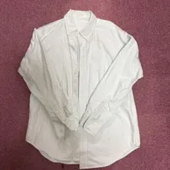 あ*な様 ストライプ長袖シャツ（青と白）