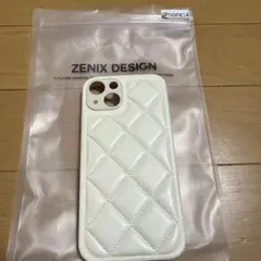 ZENIX DESIGN iPhone 14 ケース ホワイト