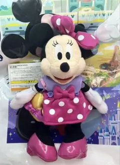 東京ディズニーリゾート トゥーンタウン ミニー　ぬいぐるみバッジ