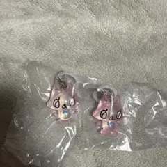 ナルミヤめじるしアクセサリーアクリルキーホルダー 2個セット ピコ