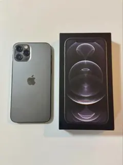 【訳あり】SIMフリー iPhone 12 Pro 128Gグラファイトのサムネイル